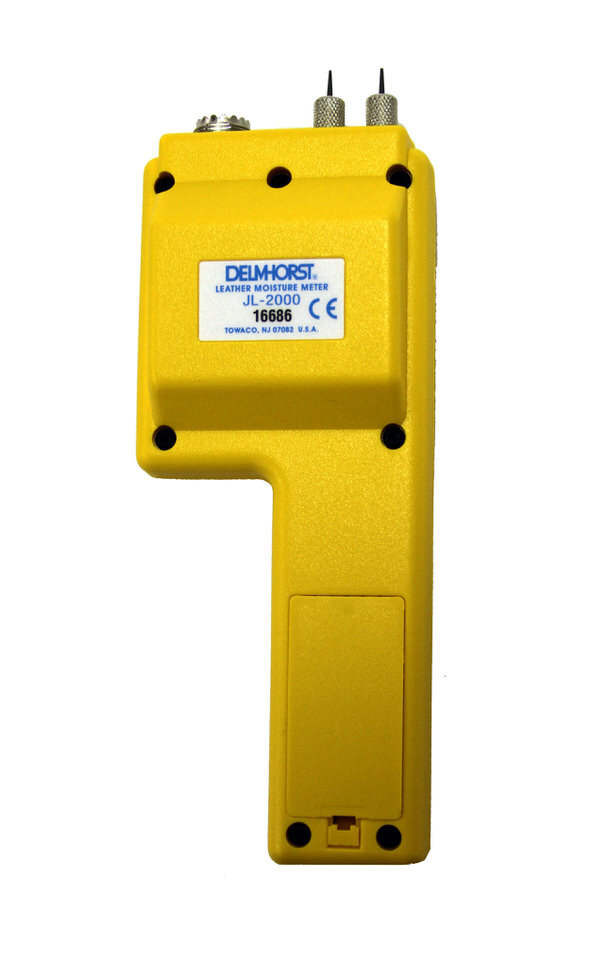 Leather moisture clearance meter